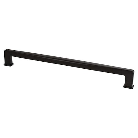 Berenson Berenson 1269-1055-P 12 in. CC Subtle Surge Appliance Pull with Matte Black 1269-1055-P